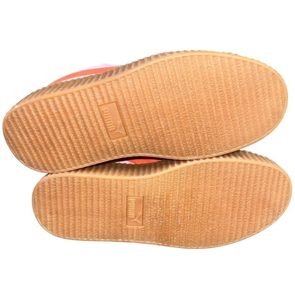 Puma Fenty Creeper Phatty Womens Size 10 Purple Suede Platform Rihanna Sneakers - Picture 6 of 9